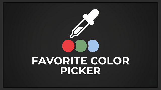 Favorite Color Picker