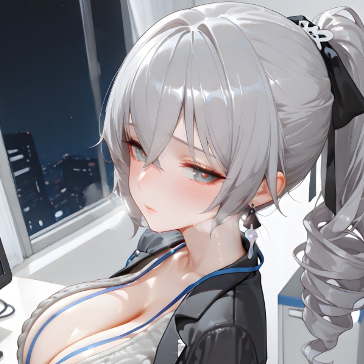 黑丝OL的工作