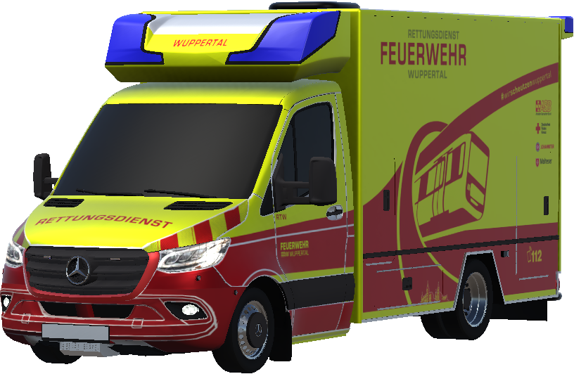 ['19]Mercedes Sprinter - Wuppertal Feuerwehr (Fahrtec)