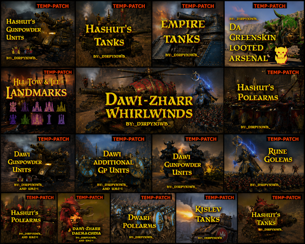 X2 D3rpyN3wb_'s mods