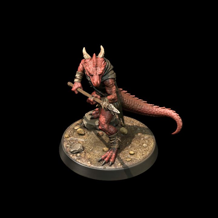 Red Kobold Spear