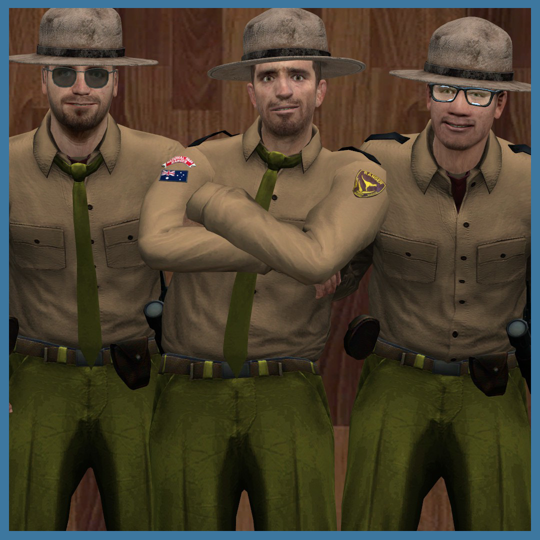 Dave's Park Rangers [Playermodel + Ragdoll]
