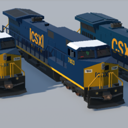General Electric C40-8W CSX YN3B