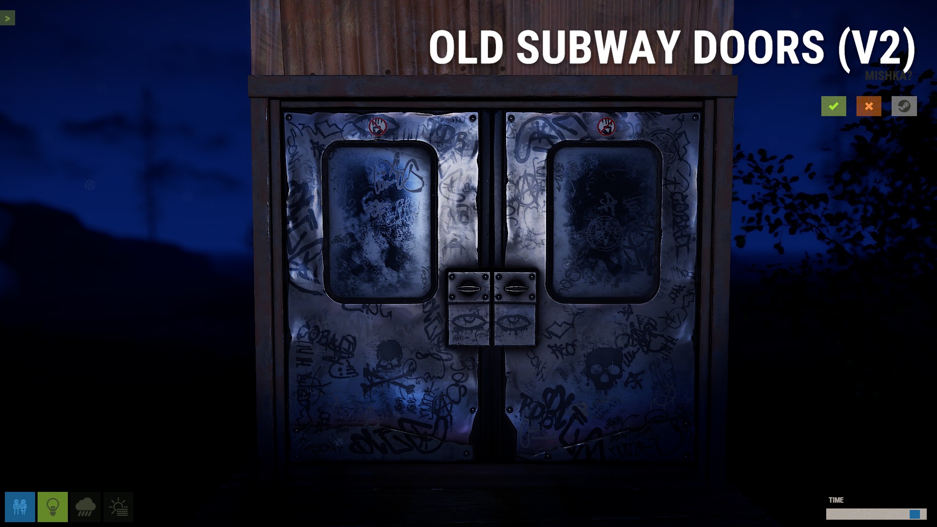 Old Subway Doors