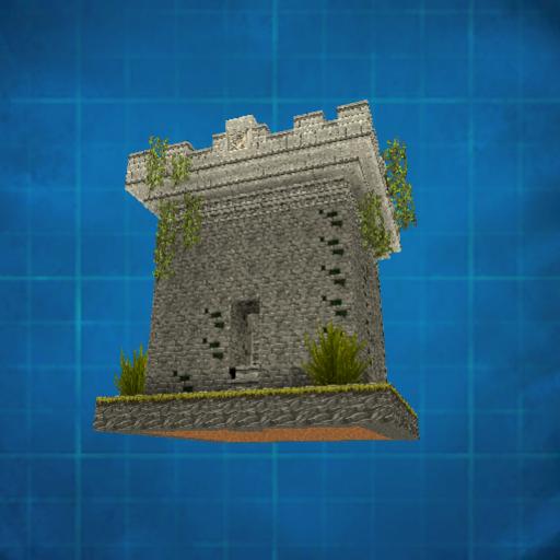 Small ruined tower