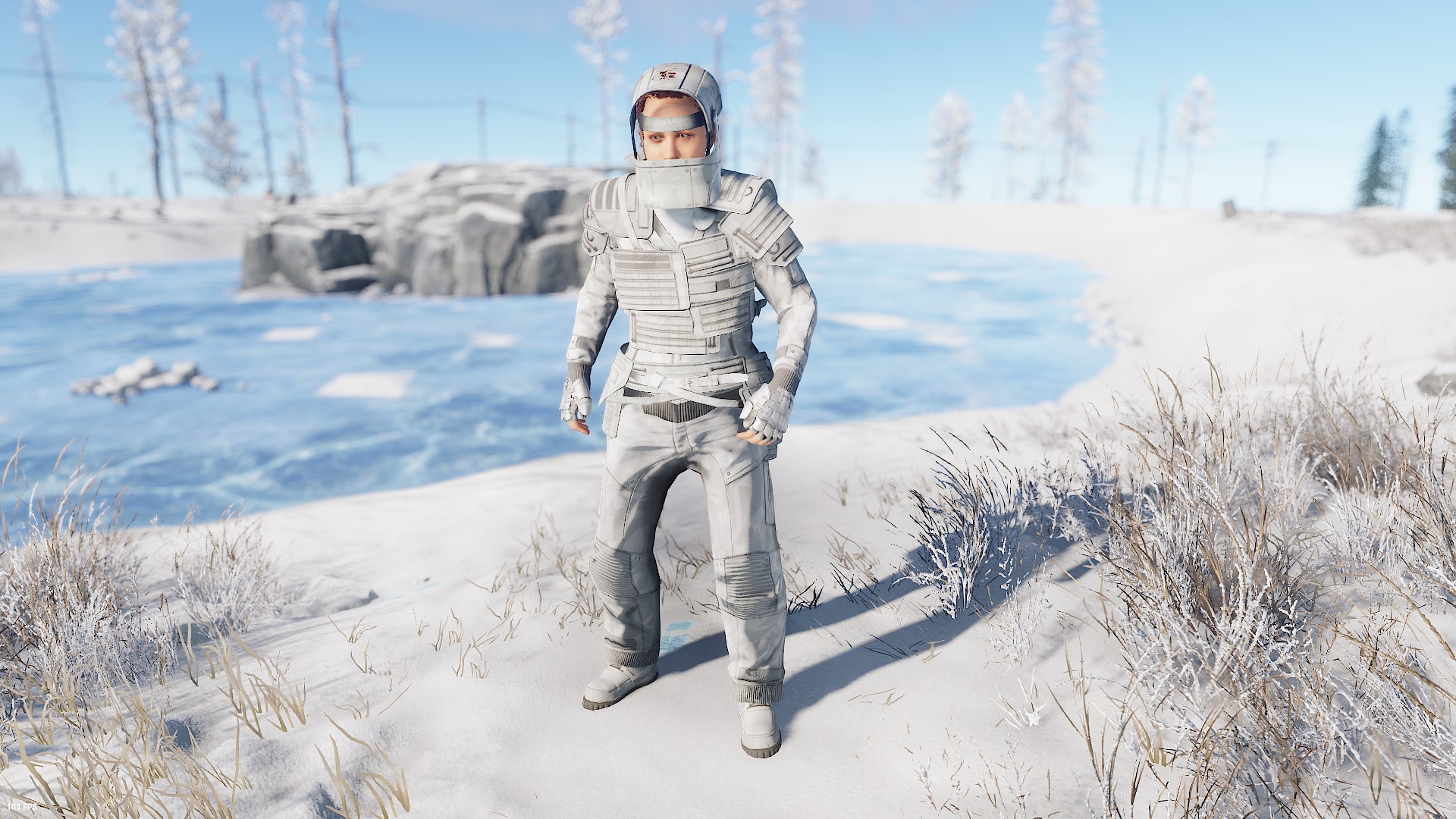 Whiteout Helmet