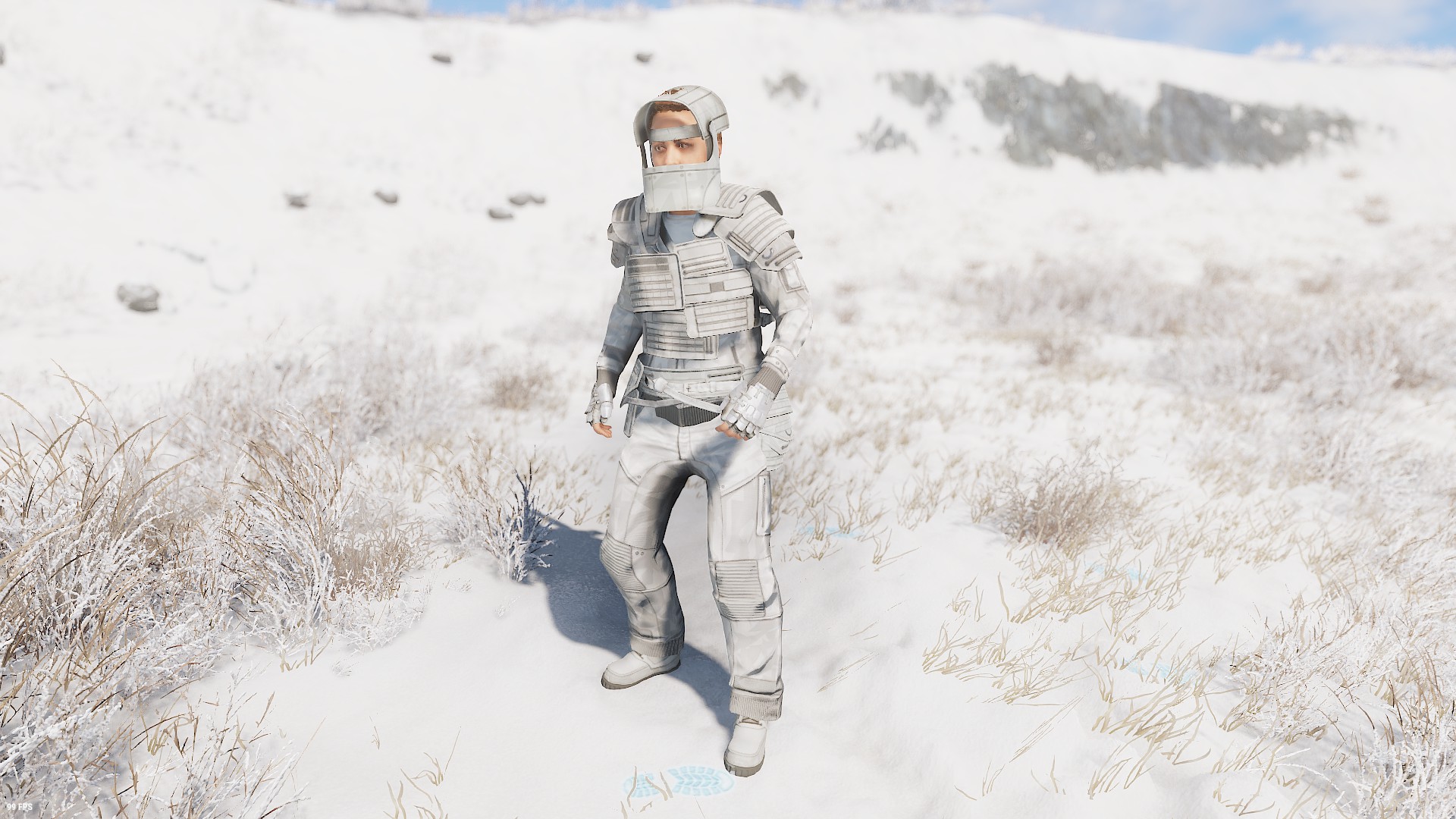 Whiteout Helmet