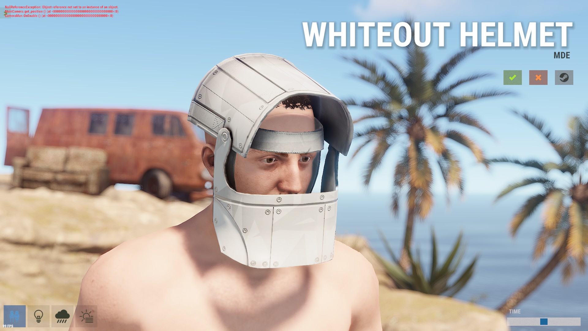 Whiteout Helmet