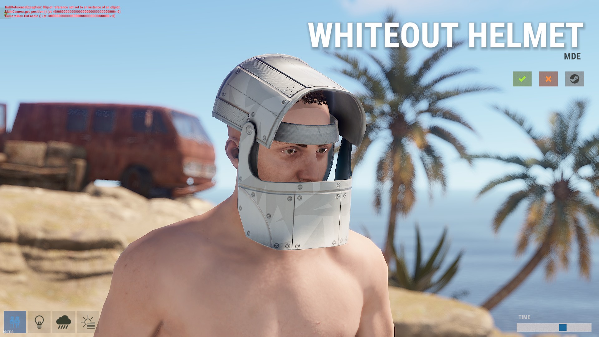 Whiteout Helmet