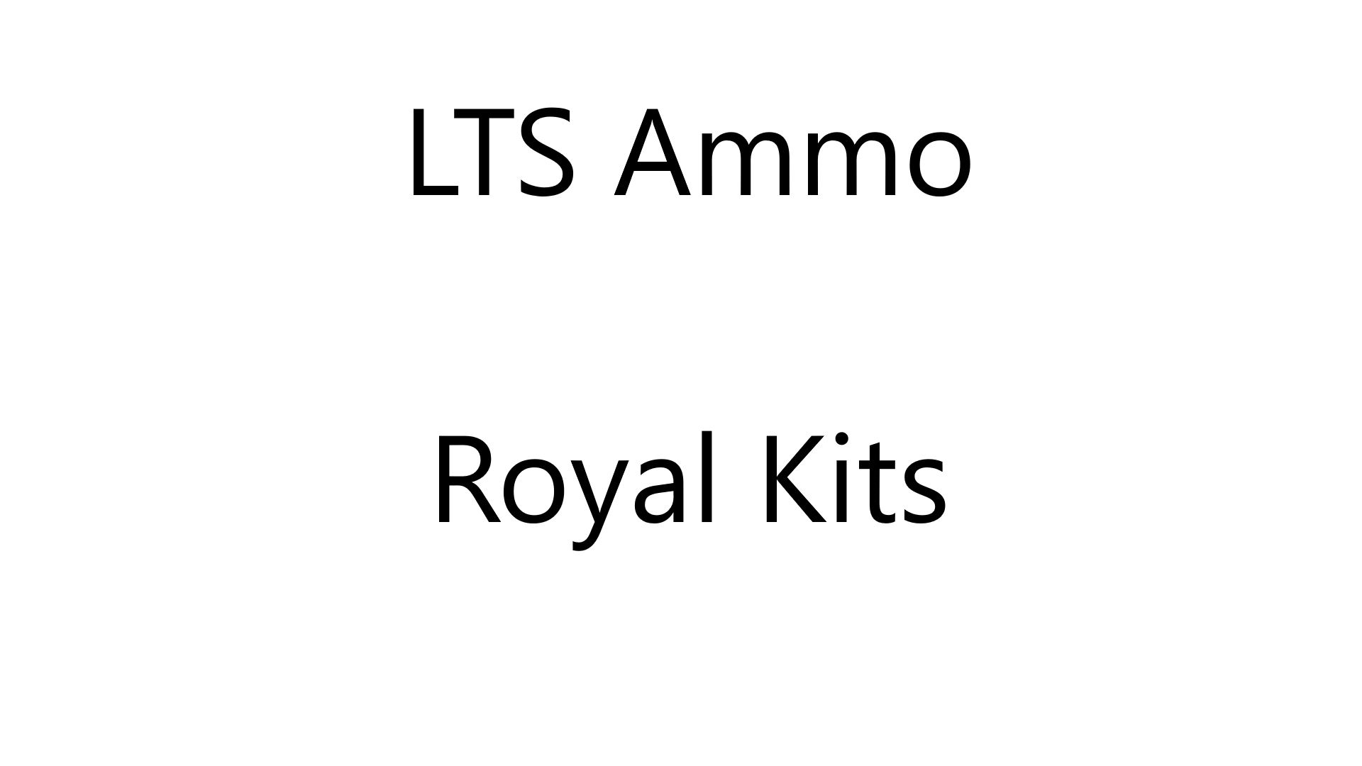 LTS Ammo - Royal Kits mod preview for RimWorld
