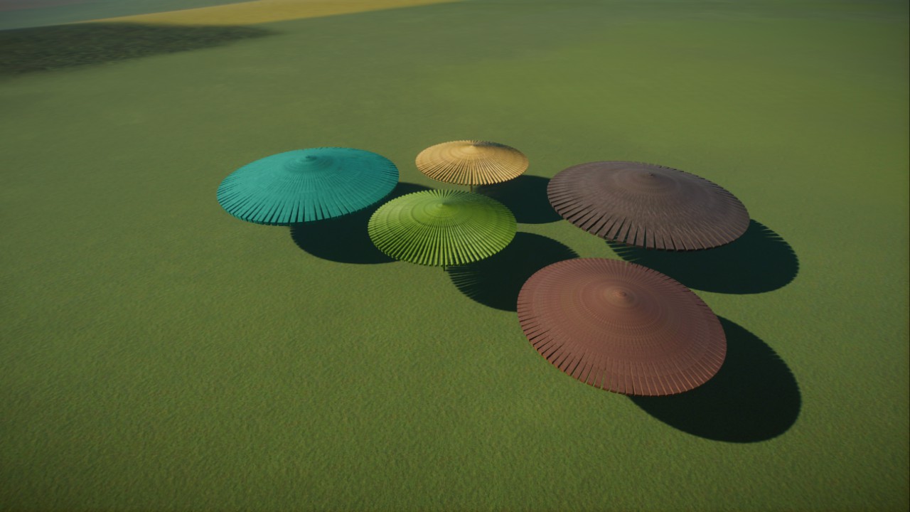 Round pergolas