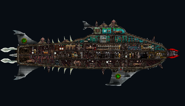 Lucky Luke Stuka 1.1_Wrecked – Barotrauma Mod