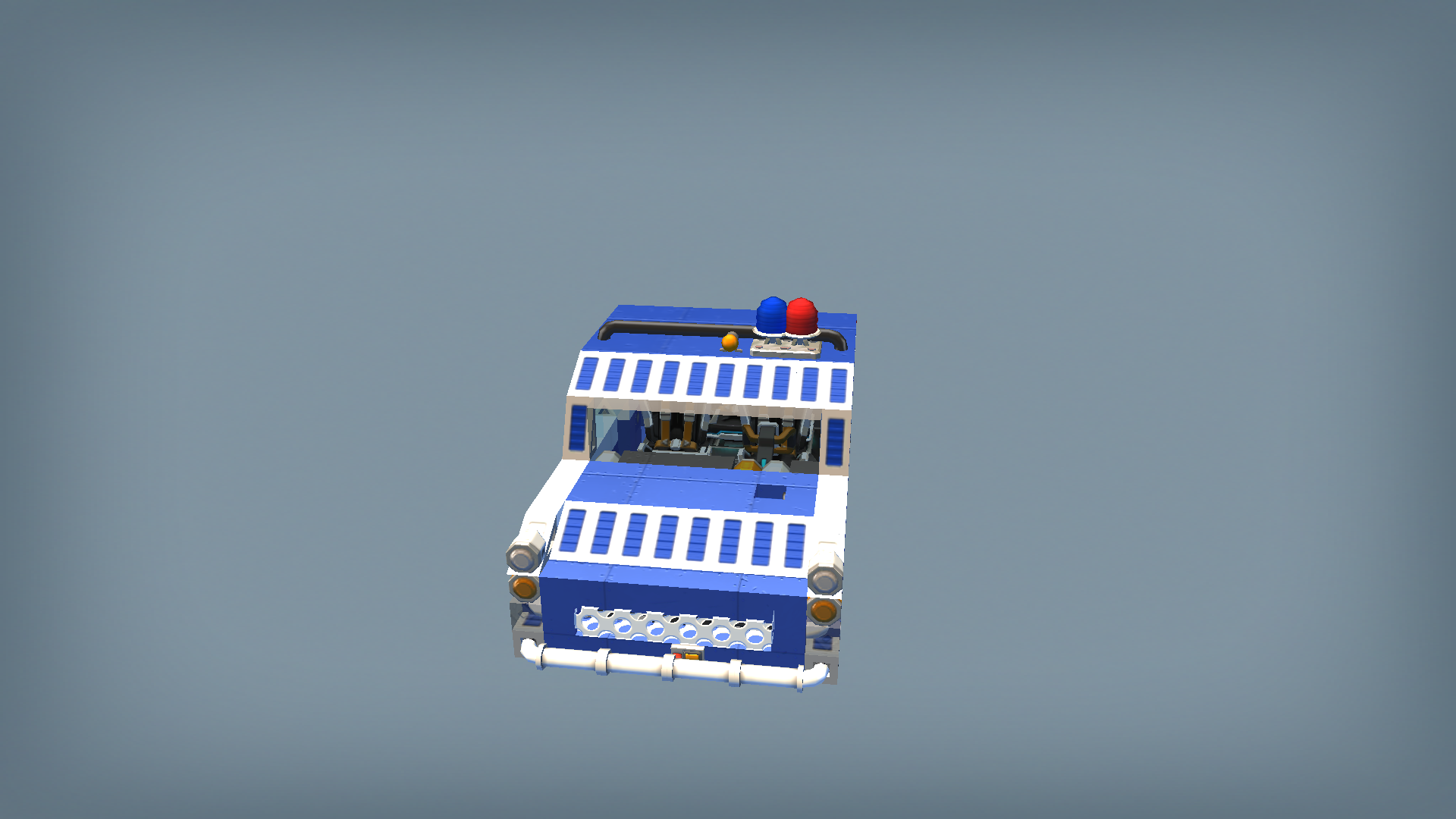 Police GAZ M-21C Volga
