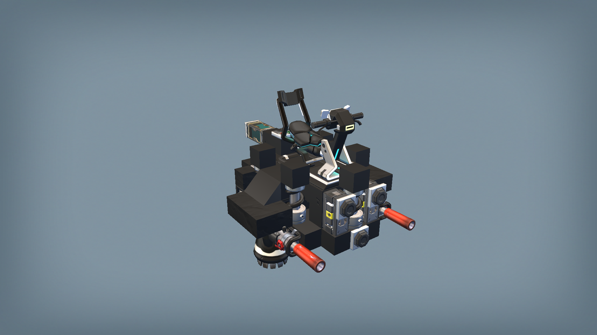 Compact VTOL Machine