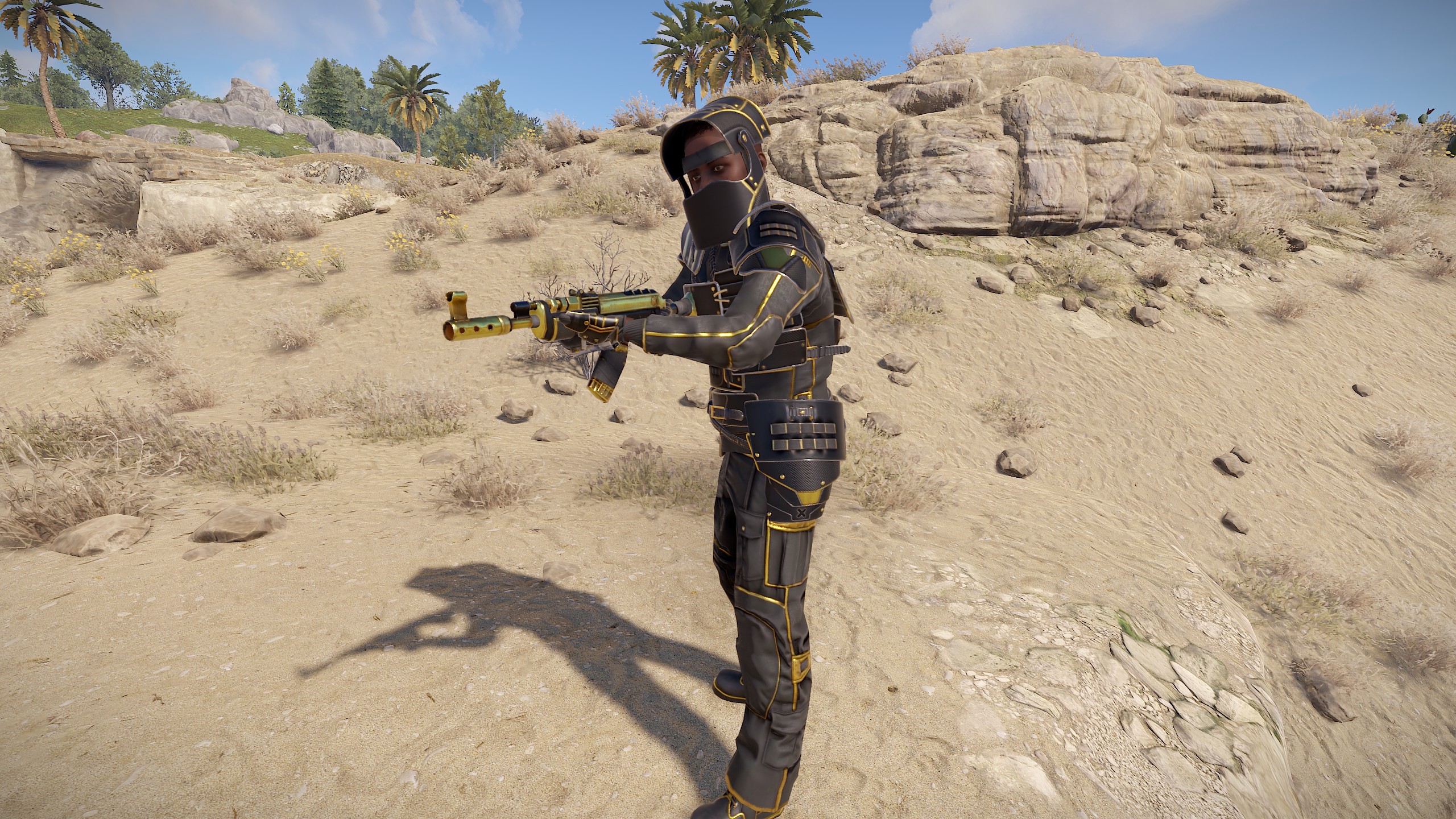 Black Gold Vest