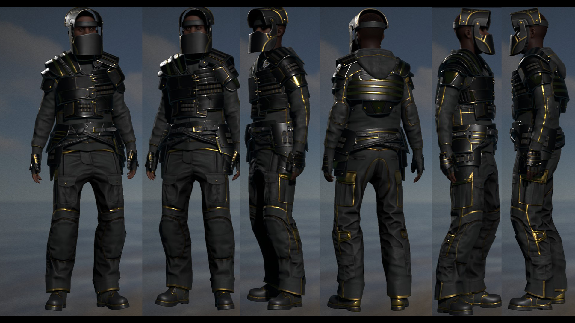 Black Gold Kilt