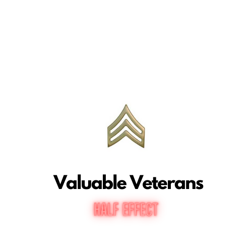 Valuable Veterans - Half effect