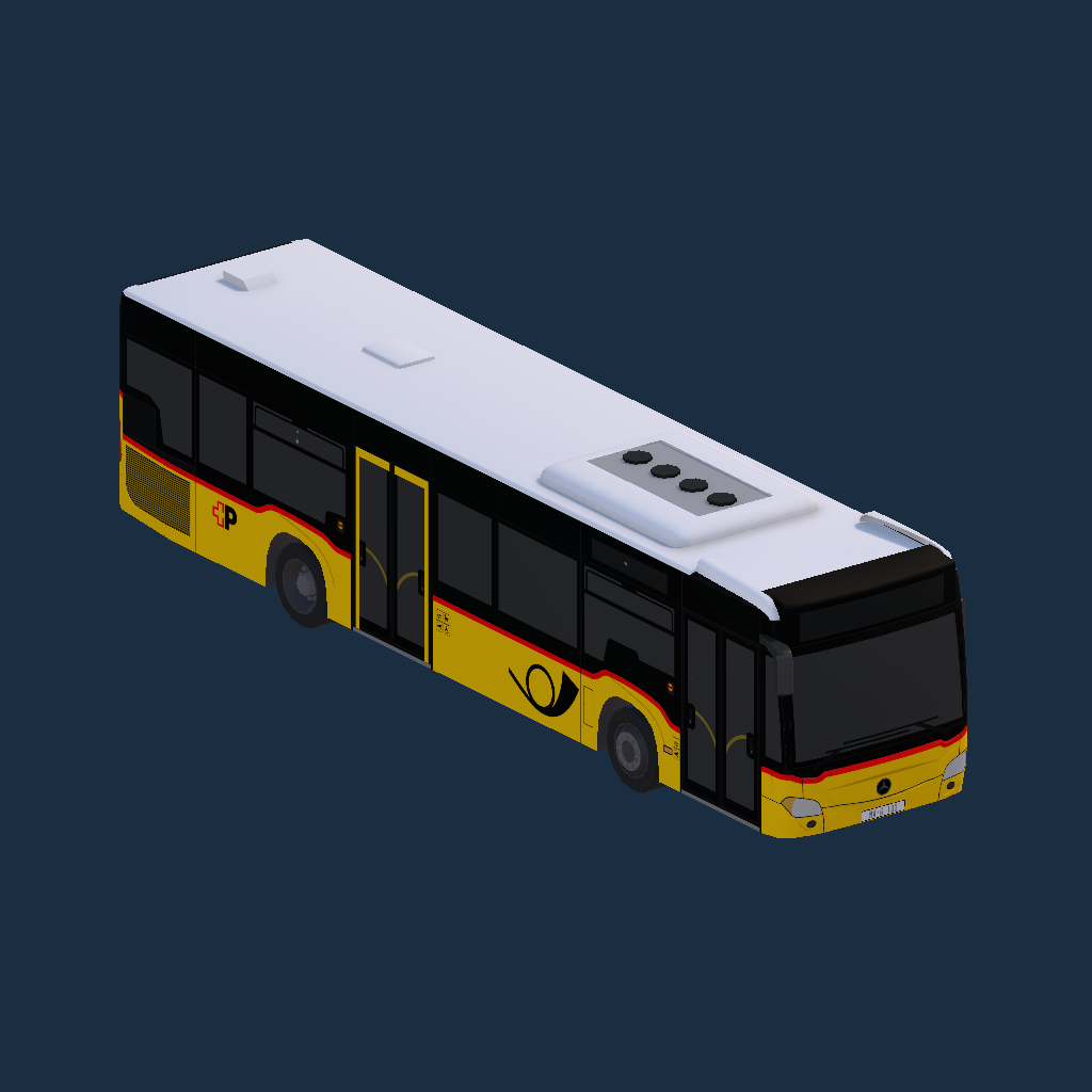 Postauto Schweiz - MB Citaro C2 Euro V (2 Türen)