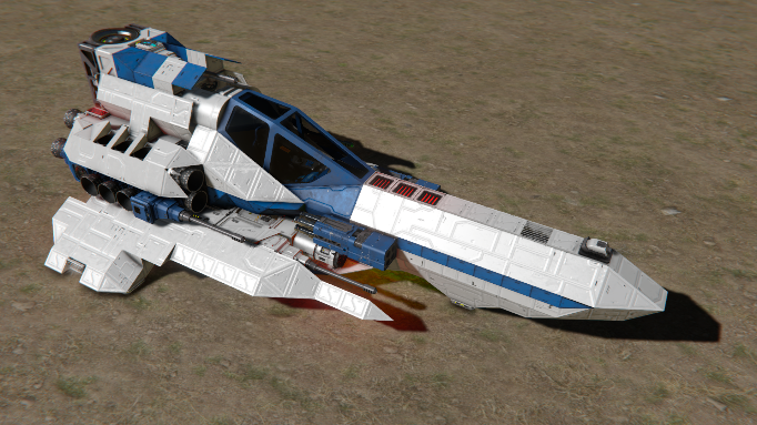 MK-4 Light Fighter (White/Blue) (Proto) preview