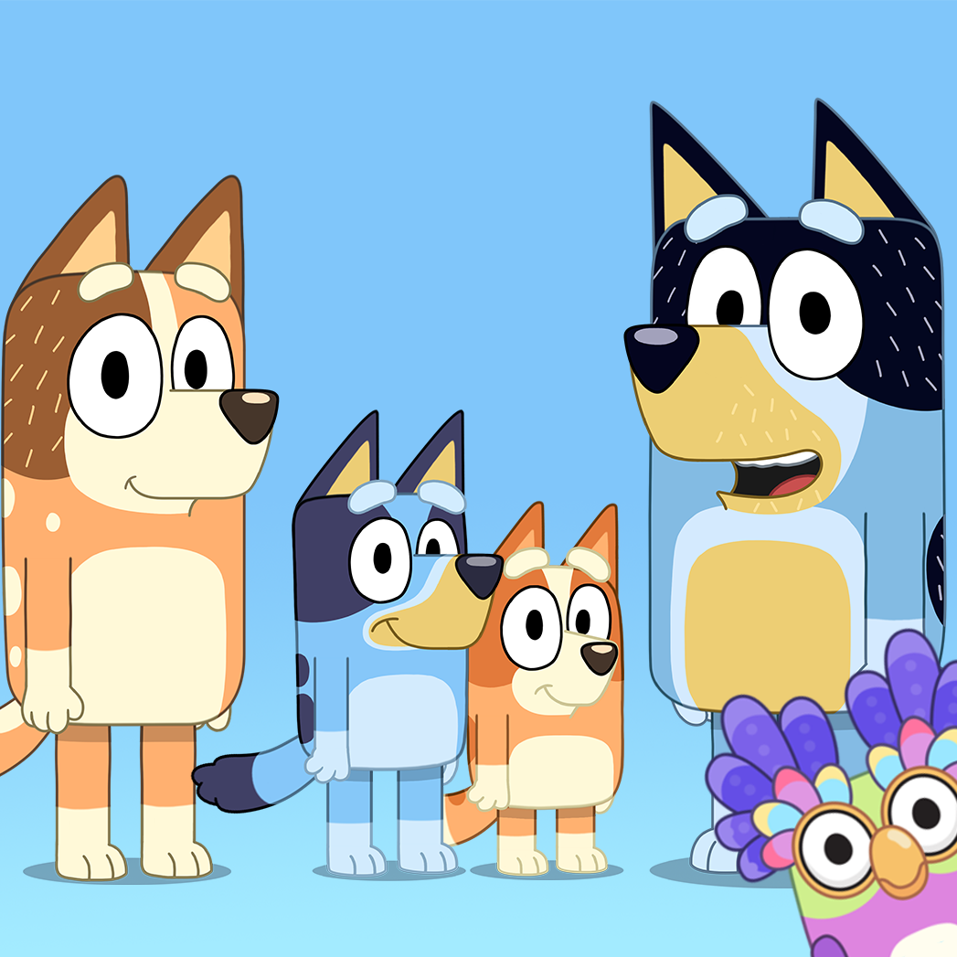 Bluey Characters preview