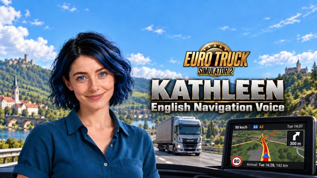 Kathleen - english navigation voice
