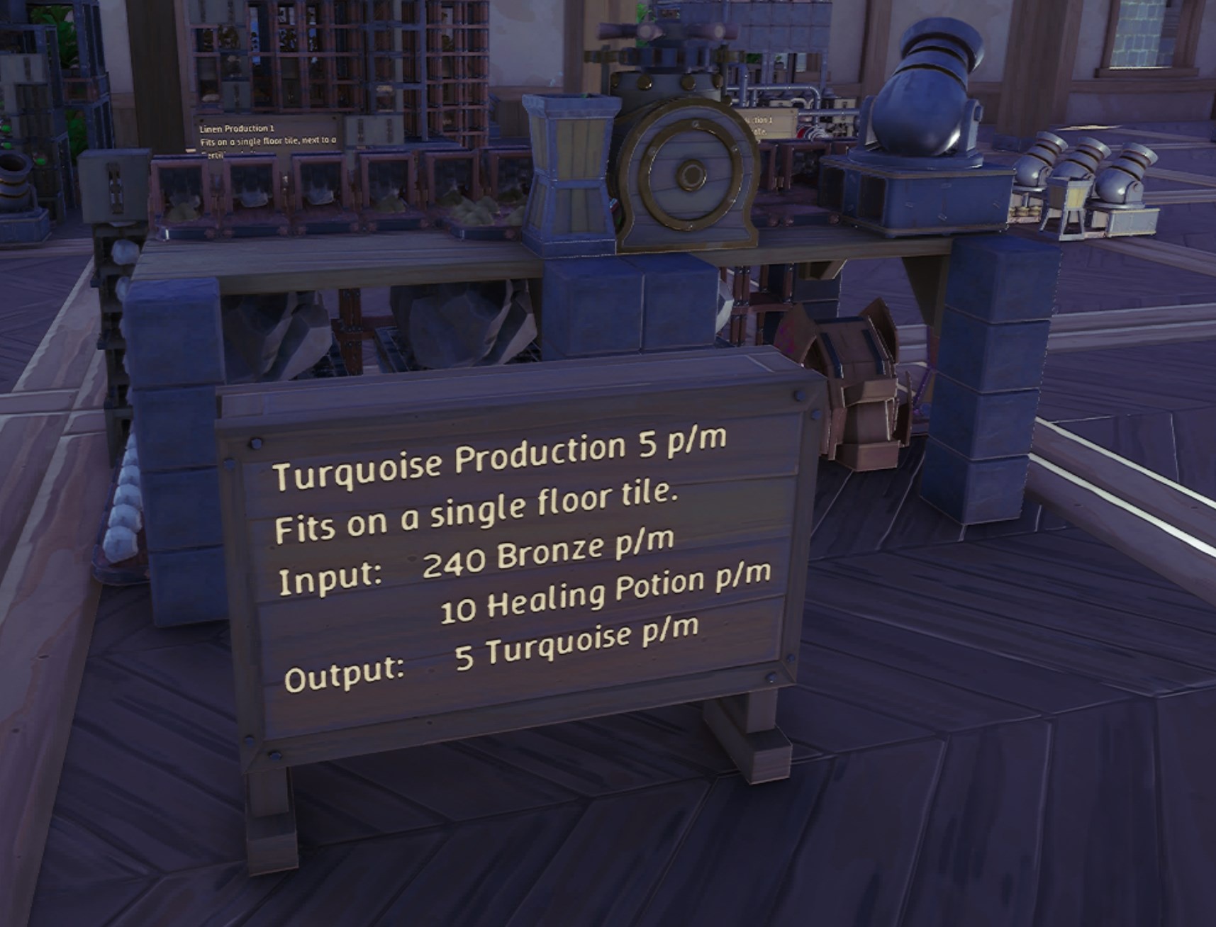 Turquose 5 p/m