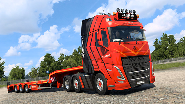 Danmar Logistics - Volvo FH5/6 & SCS Low Bed