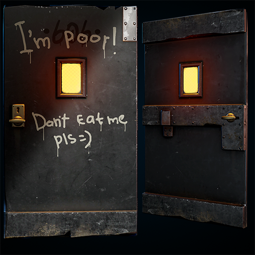 Apartment Wooden Door (GLOW)
