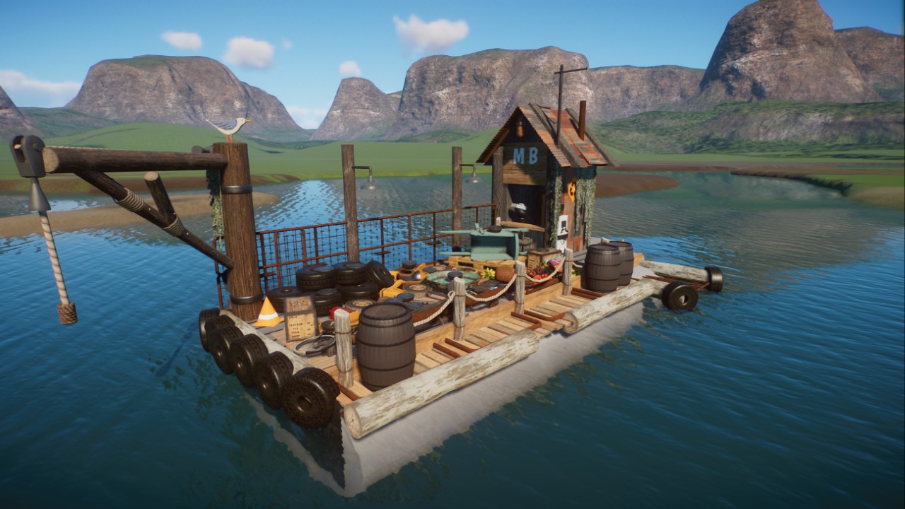 MB Trash Barge preview