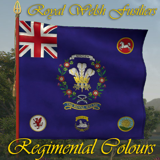 Royal Welsh Fusiliers - Regimental Colour