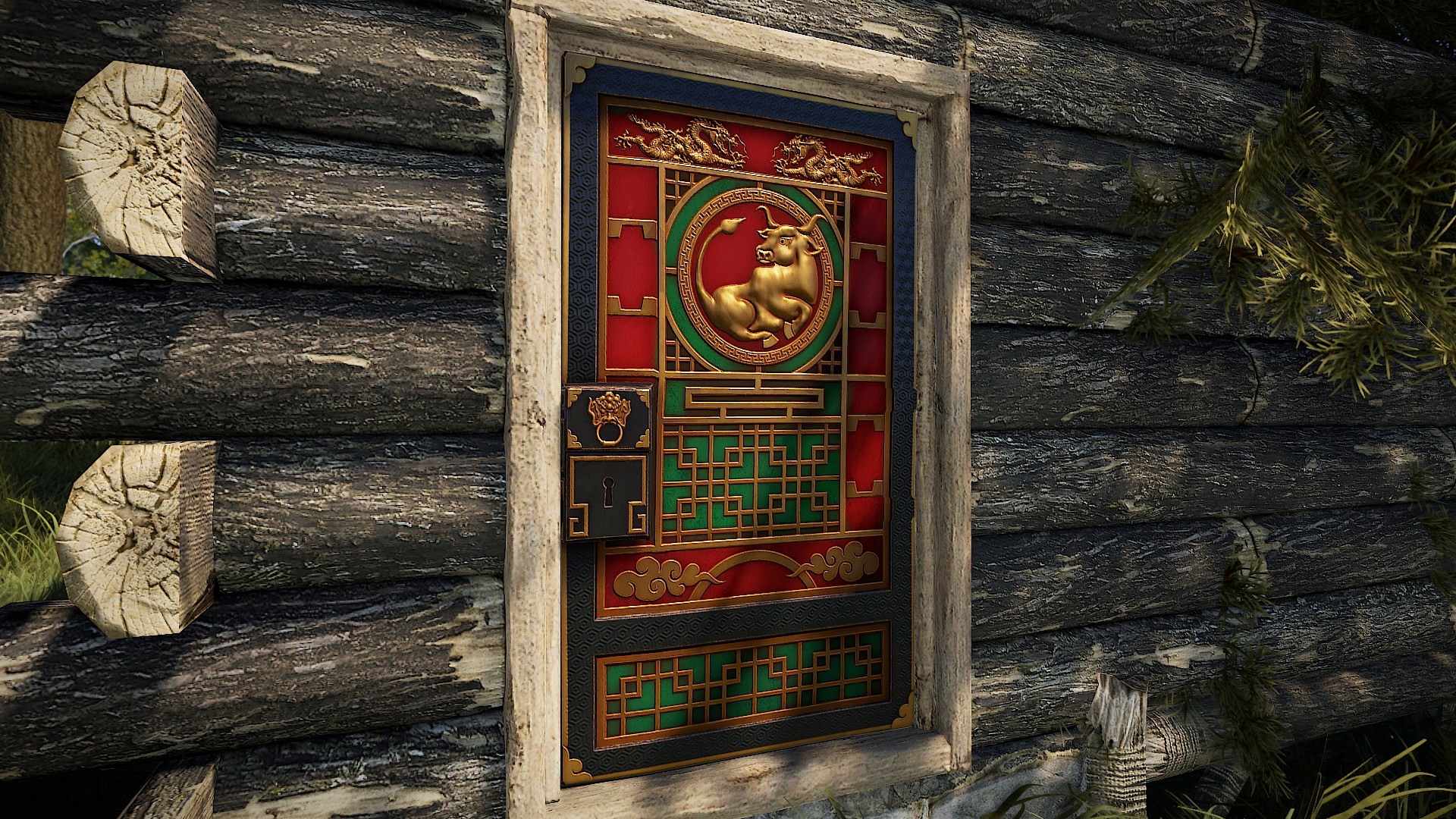 Lunar Ox Door