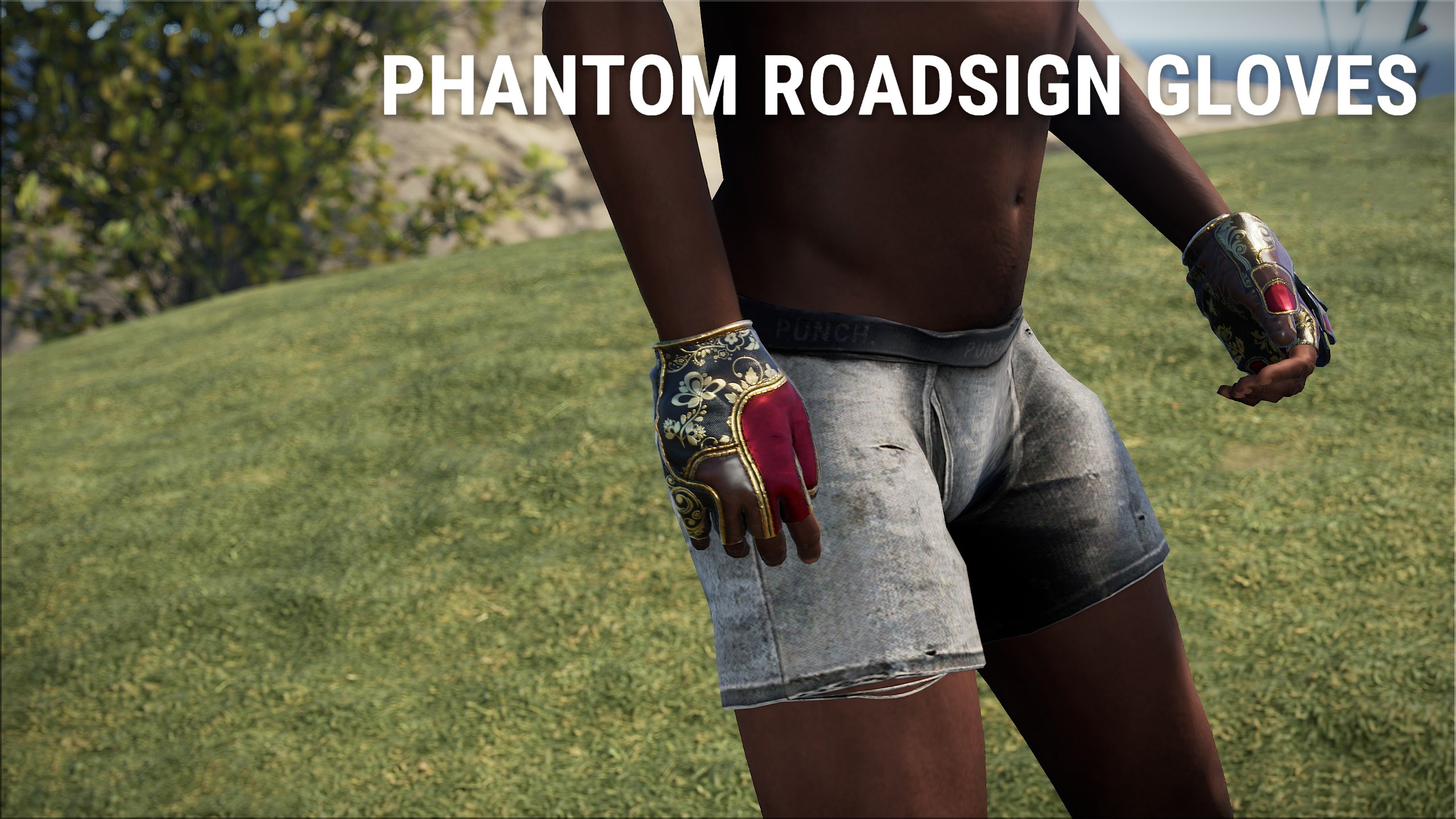Phantom Roadsign Gloves