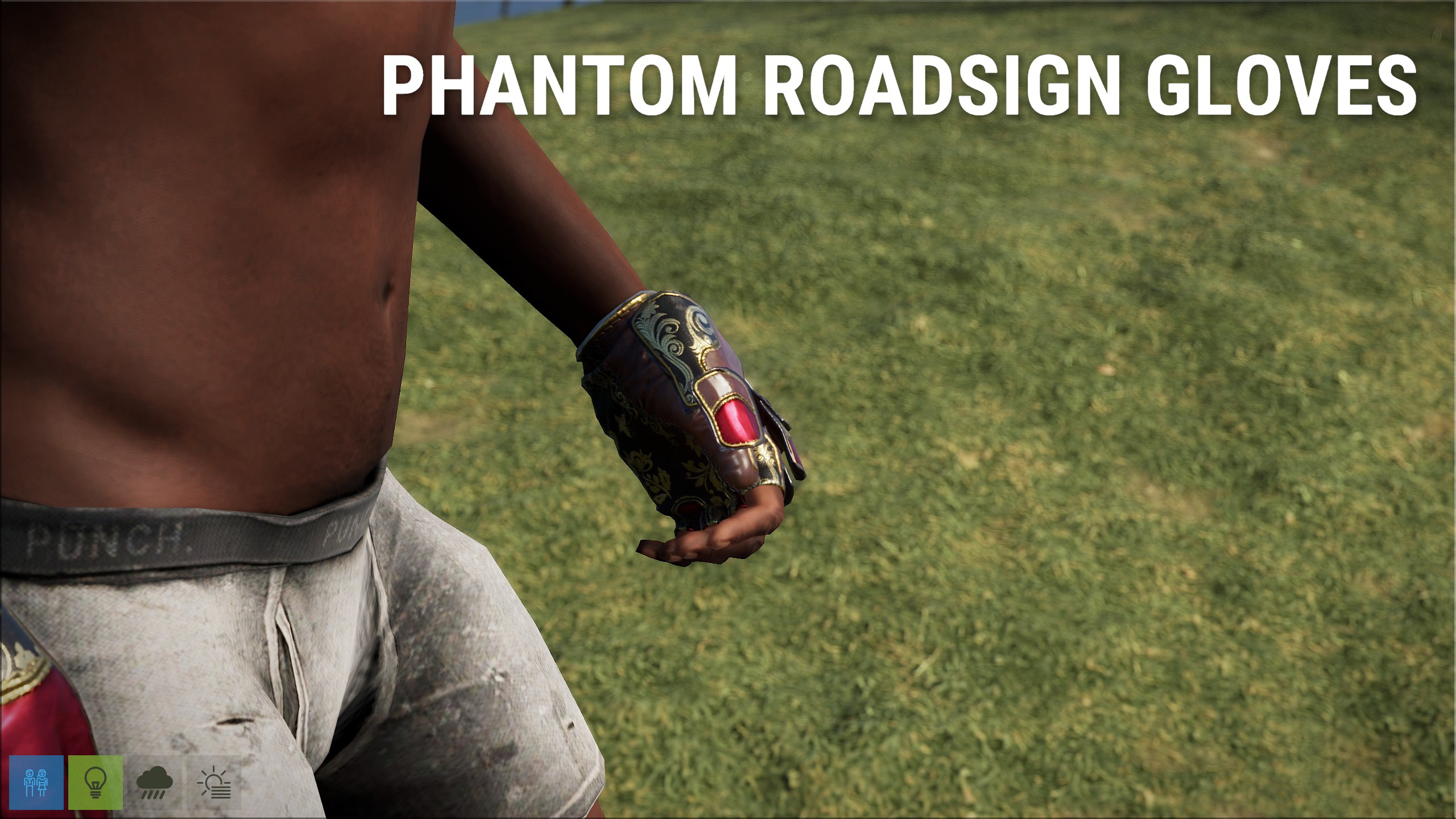 Phantom Roadsign Gloves