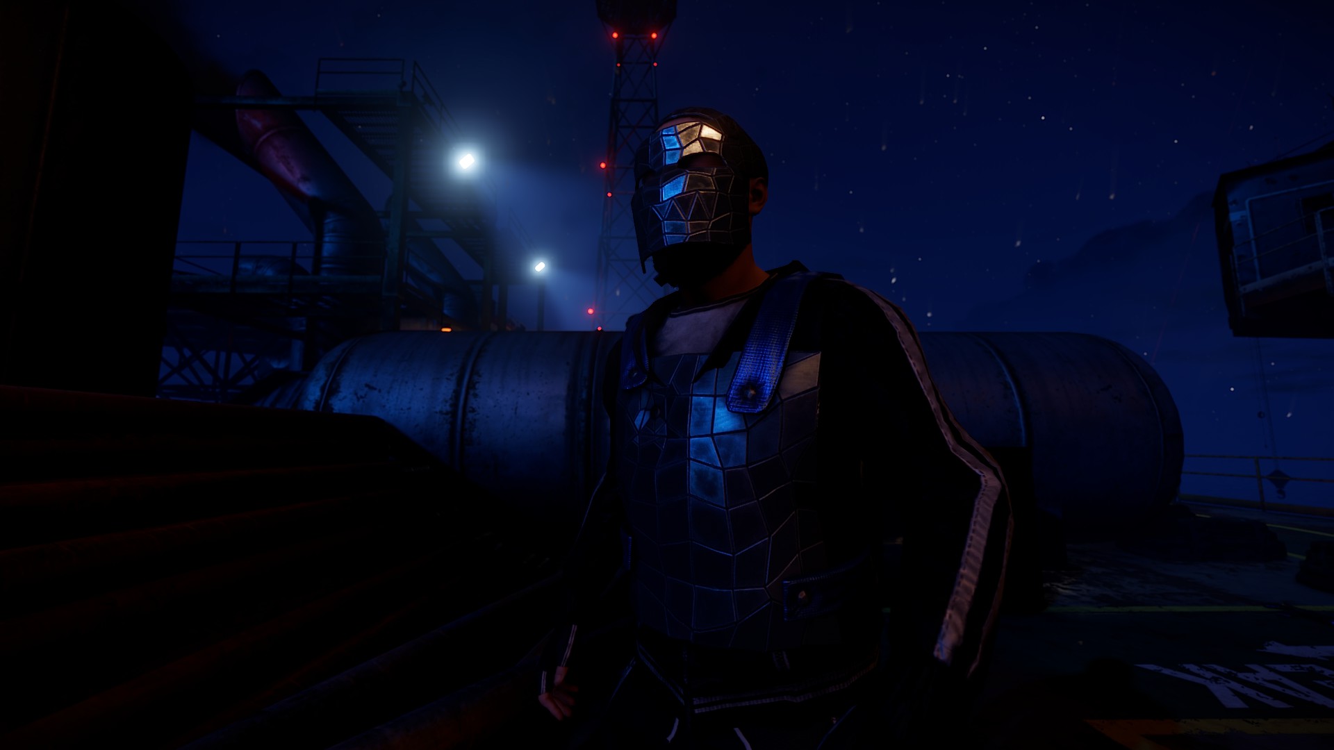 Shattered Mirror Facemask