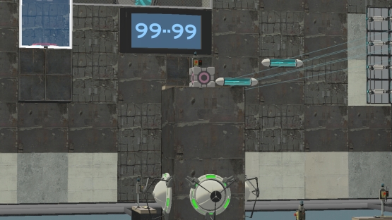 companion cube boss fight