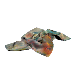 Rag with Painting Stains