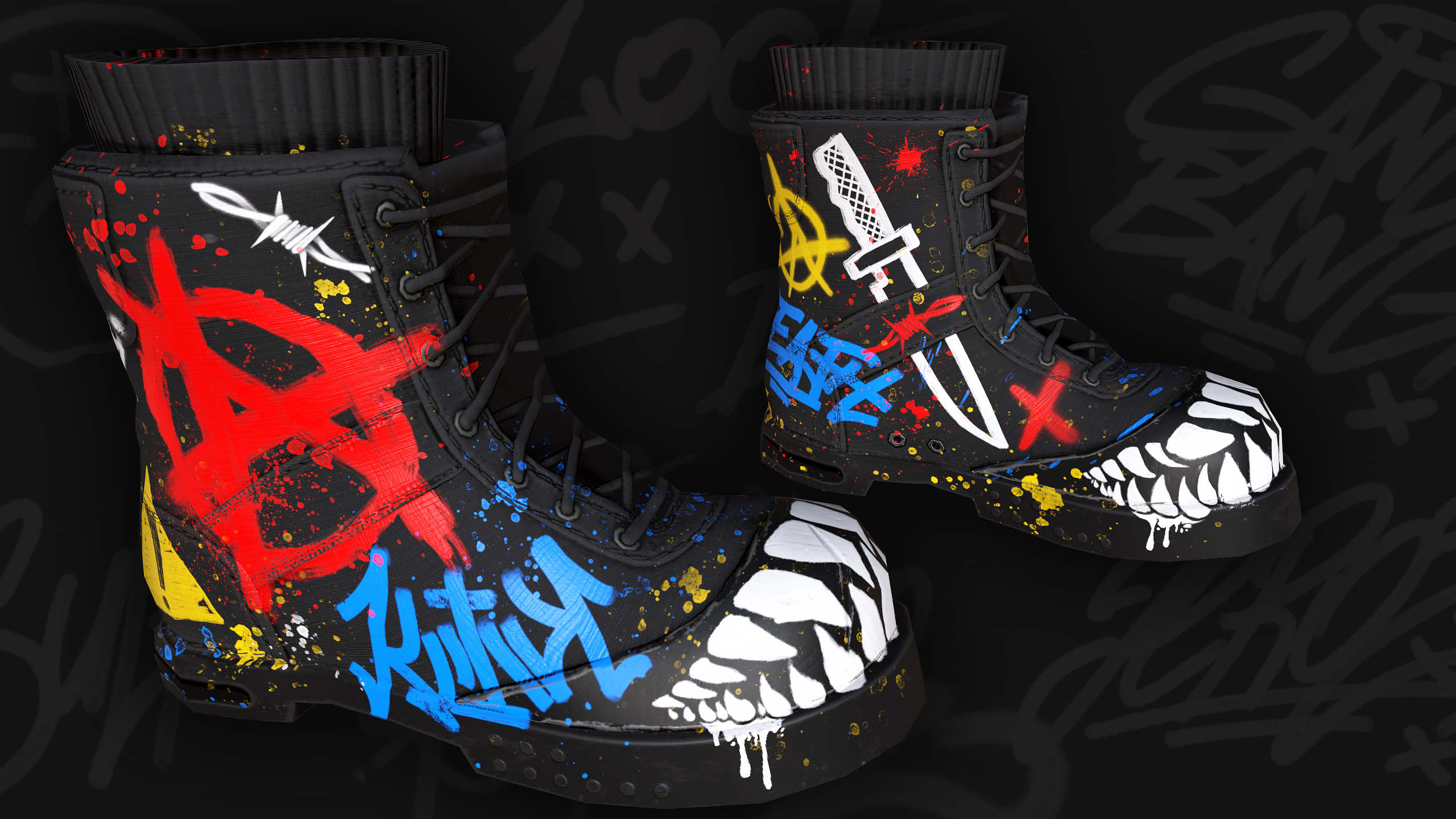 Bombing Boots