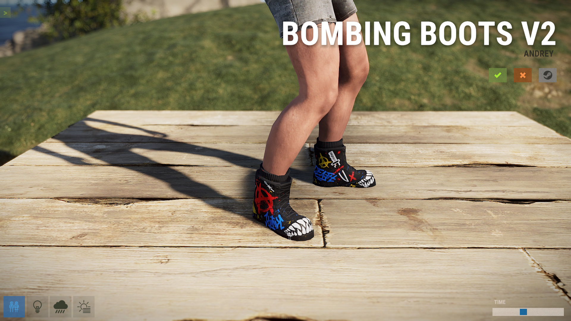 Bombing Boots