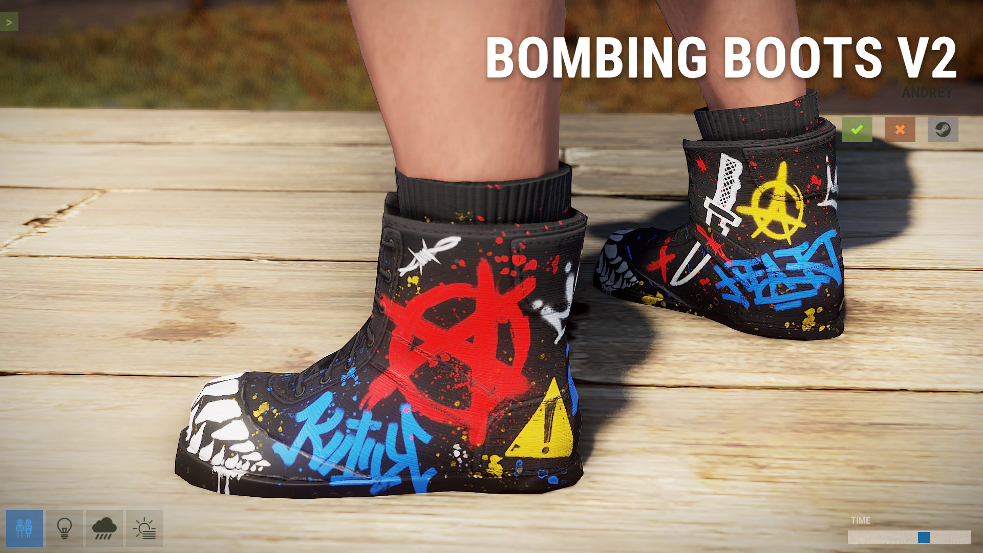 Bombing Boots