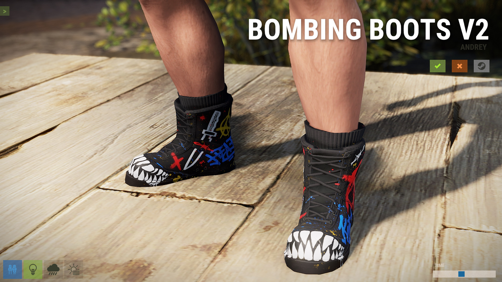 Bombing Boots