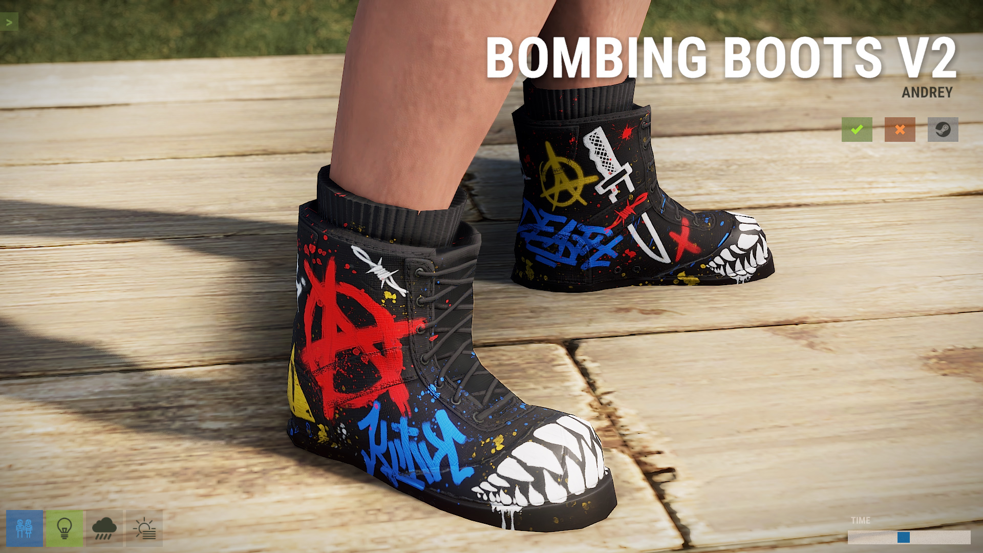 Bombing Boots
