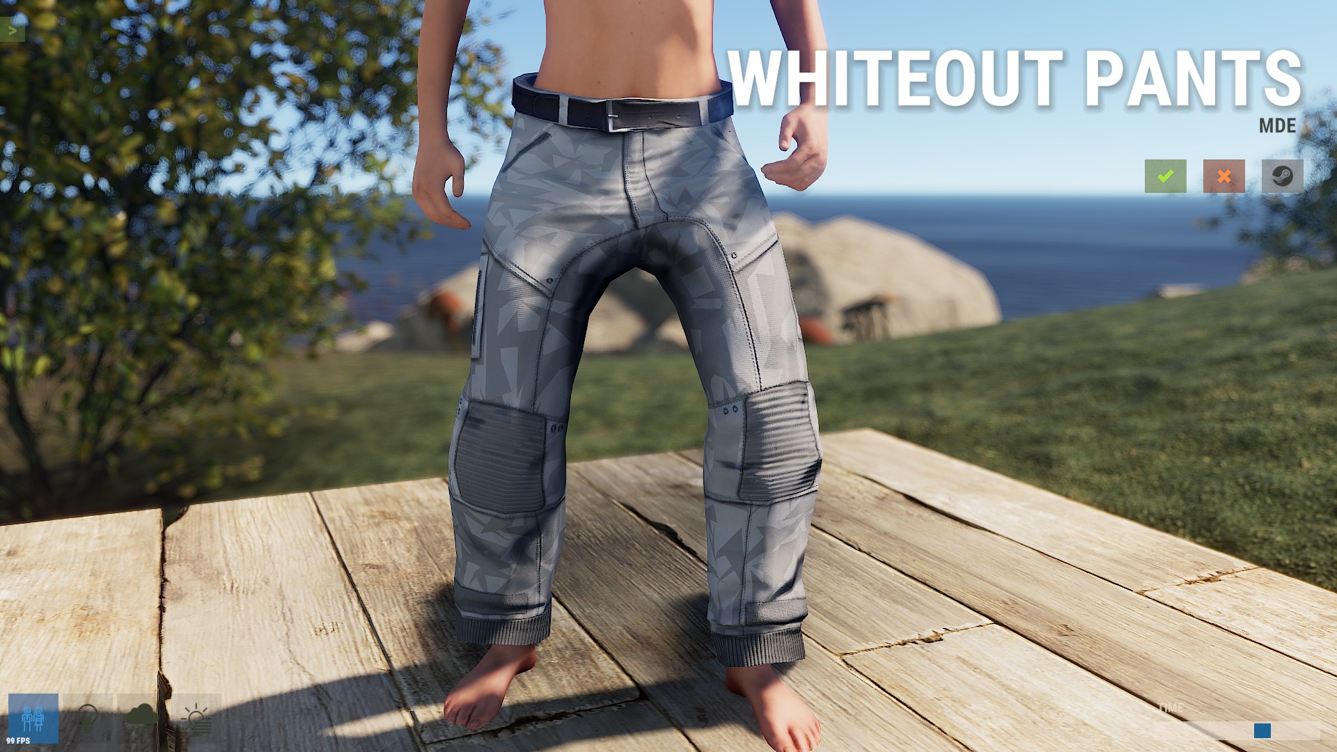Whiteout Pants