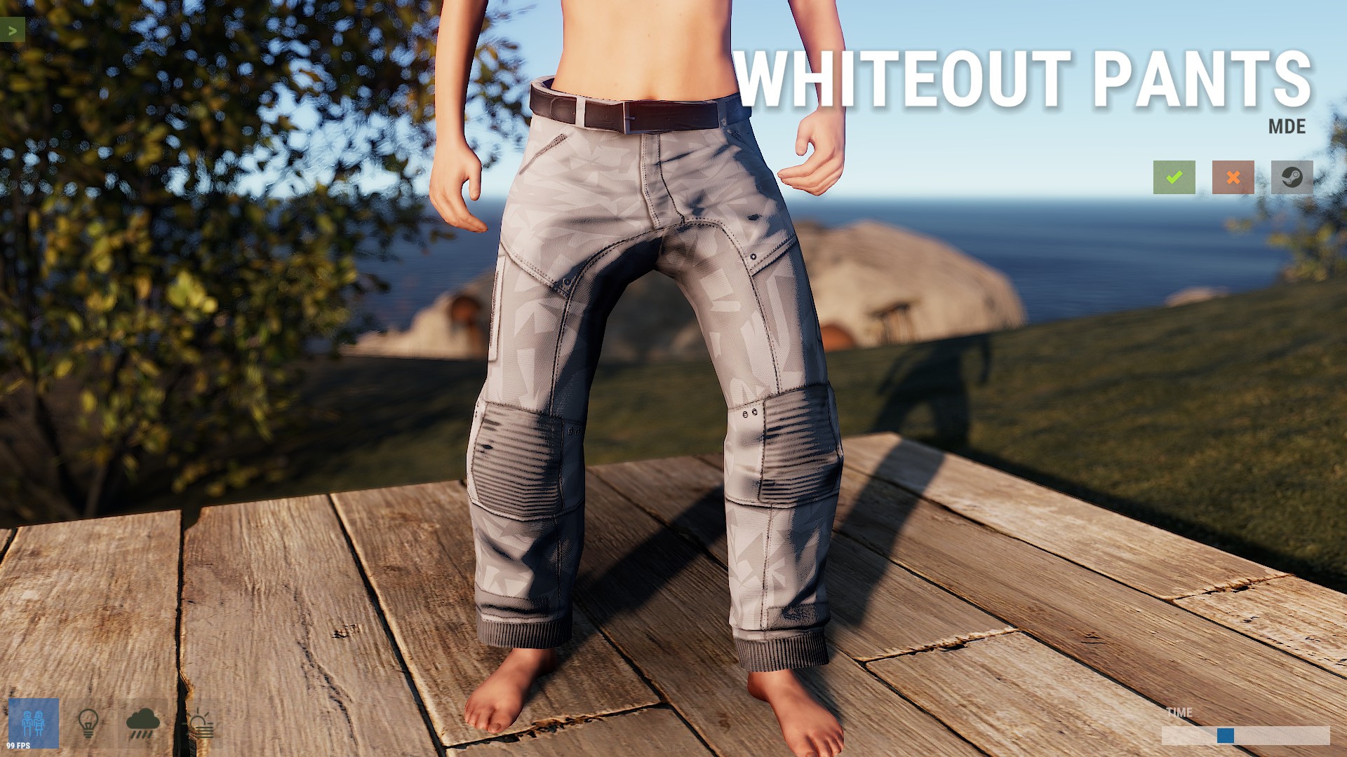 Whiteout Pants