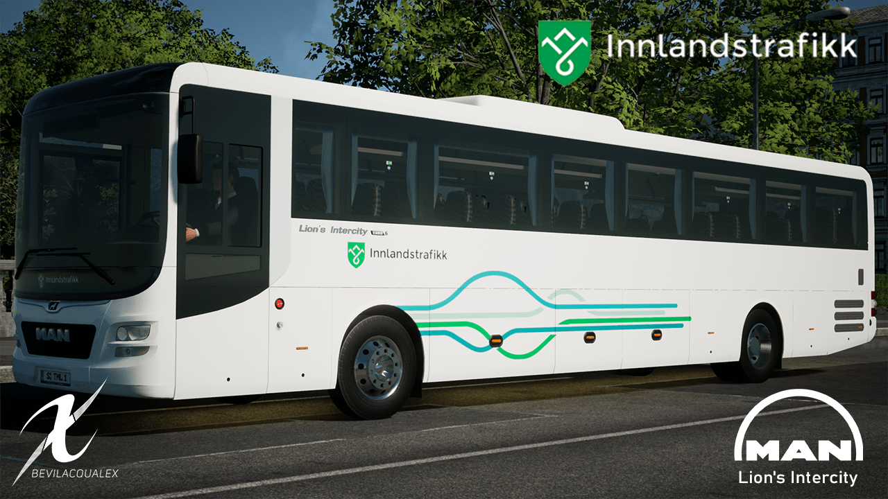 Innlandstrafikk - MAN Lion's Intercity