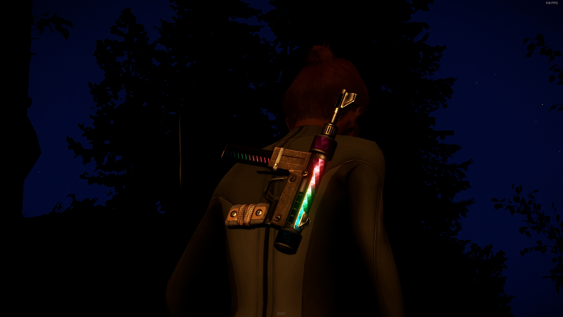 Shimmering Custom SMG