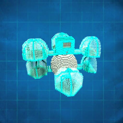 Blue heart space station part 1