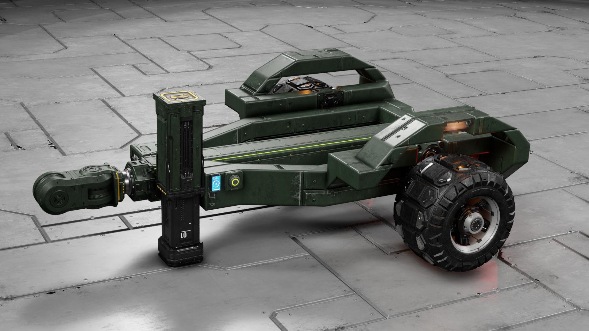 [OC] Tactical Trailer - Base Model