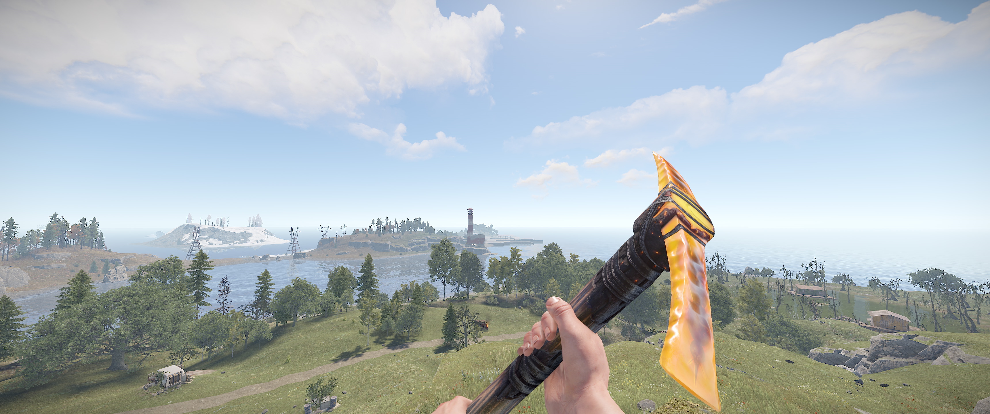 Ancient Amber Pickaxe