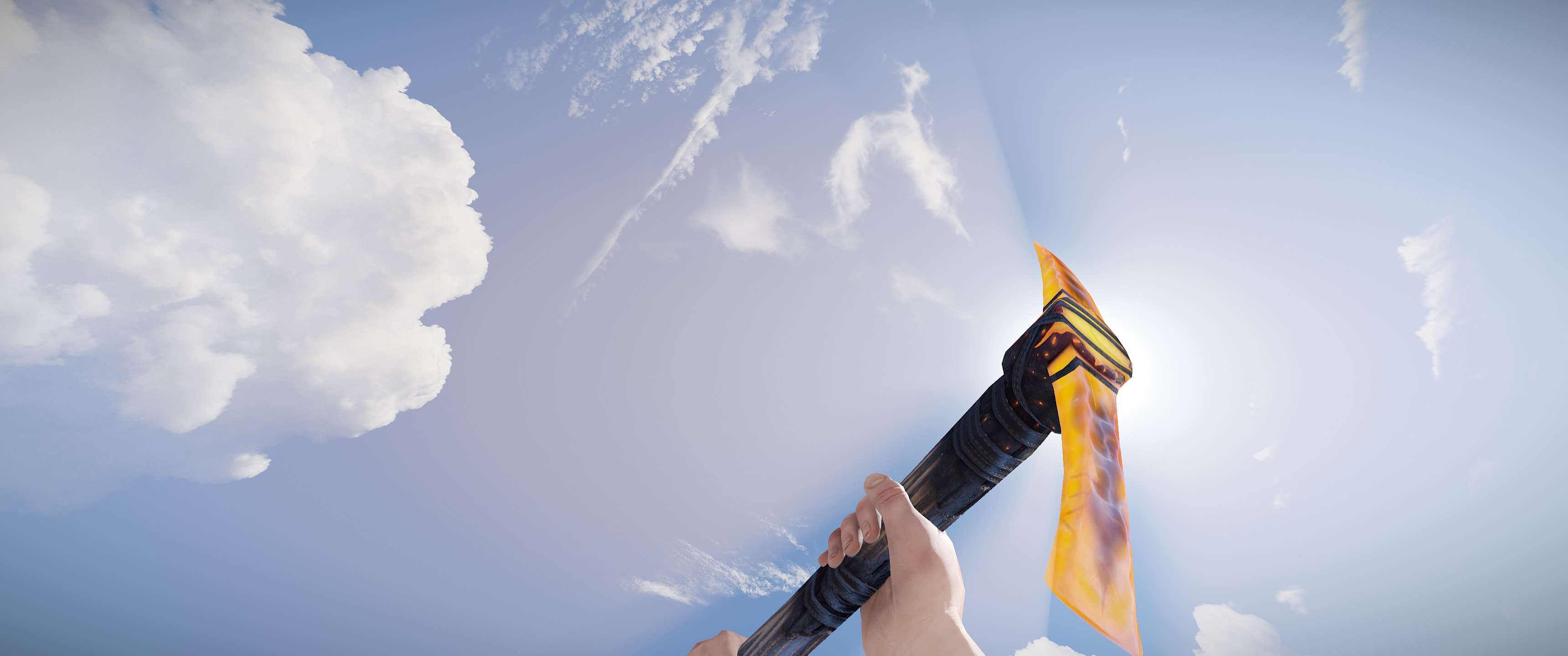 Ancient Amber Pickaxe