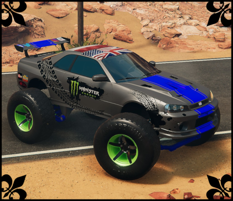 Sports Monster Truck Livery